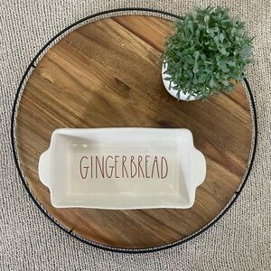 Rae Dunn Gingerbread loaf dish